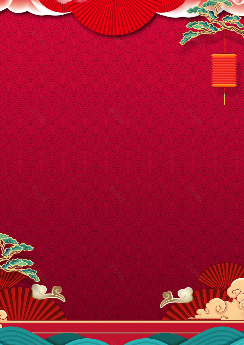 红色中国风节日腊八节元宵节创意背景,插画/手绘图,插画/手绘图库,插画/手绘图下载,插画/手绘